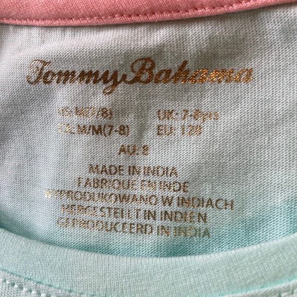Tommy Bahama Girl’s Long Sleeve “Best Sister Ever” Shirt - Picture 5 of 5